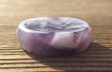 Load image into Gallery viewer, AMETHYST Sphere Stand Natural Stone Hand Carved Gemstone Sphere Stand