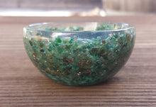 Load image into Gallery viewer, GREEN JADE 2" Orgone Bowl