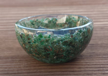 Load image into Gallery viewer, GREEN JADE 2" Orgone Bowl