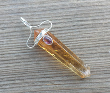 Load image into Gallery viewer, Natural CITRINE And AMETHYST Crystal D - Point Pendant Gemstone