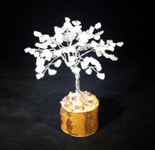 Load image into Gallery viewer, Natural ROSE QUARTZ Gemstone Chip Tree With 100 Stones Crystal Tree Of Life