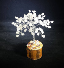 Load image into Gallery viewer, Natural ROSE QUARTZ Gemstone Chip Tree With 100 Stones Crystal Tree Of Life