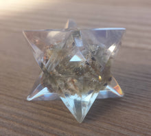 Load image into Gallery viewer, ORGONE LABRADORITE Gemstone Merkaba Star Orgone