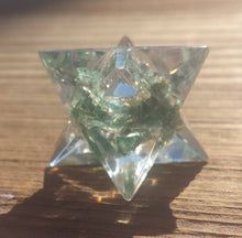 Load image into Gallery viewer, ORGONE JADE Gemstone Merkaba Star Orgone