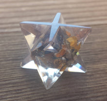 Load image into Gallery viewer, ORGONE TIGER EYE Gemstone Merkaba Star Orgone
