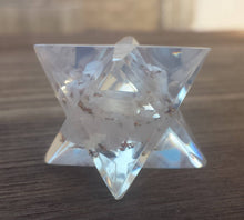 Load image into Gallery viewer, ORGONE SELENITE Gemstone Merkaba Star Orgone