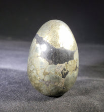 Load image into Gallery viewer, PYRITE EGG Natural Stone Hand Carved Gemstone Egg