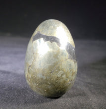 Load image into Gallery viewer, PYRITE EGG Natural Stone Hand Carved Gemstone Egg