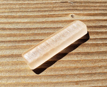 Load image into Gallery viewer, NATURAL ORANGE SELENITE Single Terminated Gemstone Crystal Pencil Point (One)