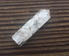 Load image into Gallery viewer, ROSE QUARTZ ORGONE Single Terminated Gemstone Crystal Pencil Point (One)