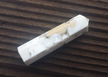 Load image into Gallery viewer, NATURAL FOSSIL JASPER Single Terminated Gemstone Crystal Pencil Point (One)