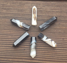 Load image into Gallery viewer, NATURAL SOLOMON AGATE Single Terminated Gemstone Crystal Pencil Point (One)