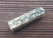 Load image into Gallery viewer, NATURAL RAINFOREST RHYOLITE Single Terminated Gemstone Crystal Pencil Point (One)