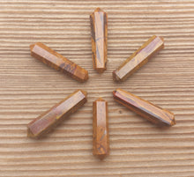Load image into Gallery viewer, NATURAL FANCY AGATE Double Terminated Gemstone Crystal Pencil Point (One)