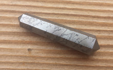 Load image into Gallery viewer, NATURAL HEMATITE Double Terminated Gemstone Crystal Pencil Point (One)
