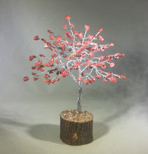 Load image into Gallery viewer, Natural RED JASPER Gemstone Chip Tree With 150 Stones Crystal Tree Of Life