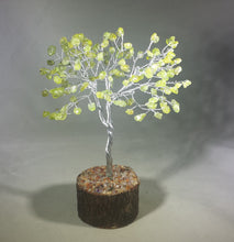 Load image into Gallery viewer, Natural PERIDOT Gemstone Chip Tree With 150 Stones Crystal Tree Of Life
