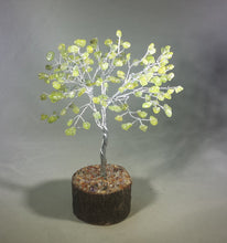 Load image into Gallery viewer, Natural PERIDOT Gemstone Chip Tree With 150 Stones Crystal Tree Of Life