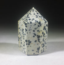 Load image into Gallery viewer, NATURAL DALMATIAN JASPER Carved Faceted Point Gemstone Crystal Point