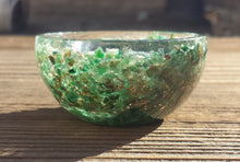 Load image into Gallery viewer, GREEN JADE 2" Orgone Bowl