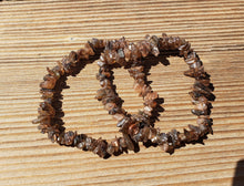 Load image into Gallery viewer, ANDELUSITE Natural Stone Gemstone Stretchy Chip Bracelet