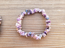 Load image into Gallery viewer, CHARIOTE Natural Stone Gemstone Stretchy Chip Bracelet
