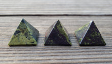 Load image into Gallery viewer, DRAGON STONE natural small gemstone crystal pyramid 20-22