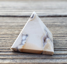 Load image into Gallery viewer, FOSSIL JASPER natural small gemstone crystal pyramid 20-22mm