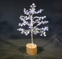 Load image into Gallery viewer, Natural SODALITE Gemstone Chip Tree With 150 Stones Crystal Tree Of Life