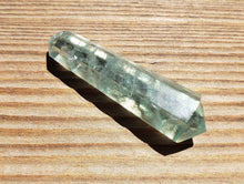 Load image into Gallery viewer, NATURAL GREEN FLUORITE Double Terminated Gemstone Crystal Pencil Point (One)