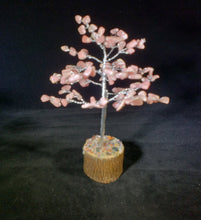 Load image into Gallery viewer, Natural RHODOCHROSITE Gemstone Chip Tree With 100 Stones Crystal Tree Of Life