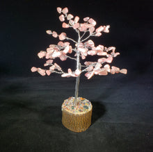 Load image into Gallery viewer, Natural RHODOCHROSITE Gemstone Chip Tree With 100 Stones Crystal Tree Of Life