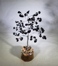 Load image into Gallery viewer, Natural ONYX Gemstone Chip Tree With 100 Stones Crystal Tree Of Life