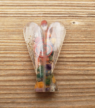 Load image into Gallery viewer, 2 INCH 7 CHAKRA Orgone Gemstone Angel