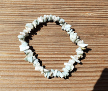 Load image into Gallery viewer, LARIMAR Natural Stone Gemstone Stretchy Chip Bracelet