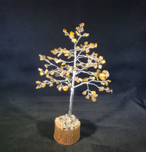 Load image into Gallery viewer, Natural TIGER EYE Gemstone Chip Tree With 150 Stones Crystal Tree Of Life