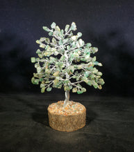 Load image into Gallery viewer, Natural JADE STEP Style Gemstone Chip Tree With 300 Stones Crystal Tree Of Life