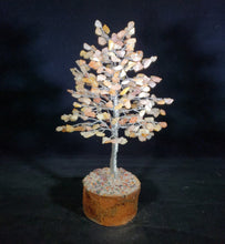Load image into Gallery viewer, Natural GOLDEN QUARTZ STEP Style Gemstone Chip Tree With 300 Stones Crystal Tree Of Life