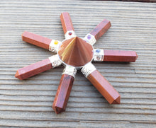 Load image into Gallery viewer, Red Jasper Natural Gemstone Energy Generator