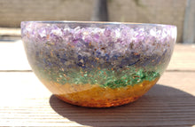 Load image into Gallery viewer, 7 CHAKRA LAYERED 3" Orgone Bowl