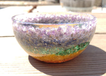Load image into Gallery viewer, 7 CHAKRA LAYERED 3" Orgone Bowl