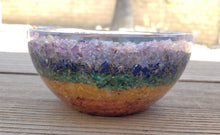 Load image into Gallery viewer, 7 CHAKRA LAYERED 4" Orgone Bowl