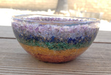 Load image into Gallery viewer, 7 CHAKRA LAYERED 4" Orgone Bowl
