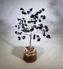 Load image into Gallery viewer, Natural ONYX Gemstone Chip Tree With 100 Stones Crystal Tree Of Life