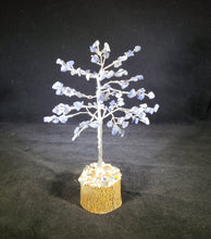 Load image into Gallery viewer, Natural SODALITE Gemstone Chip Tree With 100 Stones Crystal Tree Of Life