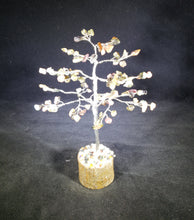 Load image into Gallery viewer, Natural MULTI-TOURMALINE Gemstone Chip Tree With 100 Stones Crystal Tree Of Life
