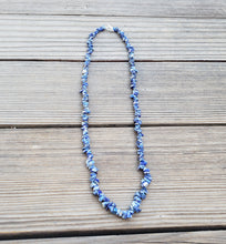 Load image into Gallery viewer, LAPIS LAZULI Natural Stone Gemstone 30" Chip Necklace
