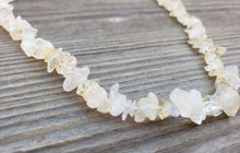 Load image into Gallery viewer, CITRINE Natural Stone Gemstone 30" Chip Necklace
