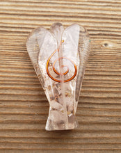 Load image into Gallery viewer, 2 INCH ROSE QUARTZ Orgone Gemstone Angel