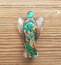 Load image into Gallery viewer, 2 INCH MALACHITE Orgone Gemstone Angel